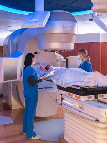 放射肿瘤学扫描，Truebeam机器